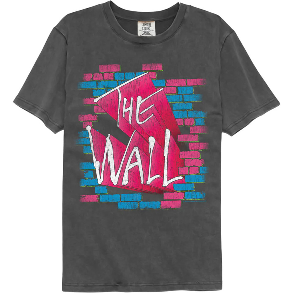 Brick Wall Pink Floyd Comfort Colors Brand Tshirt